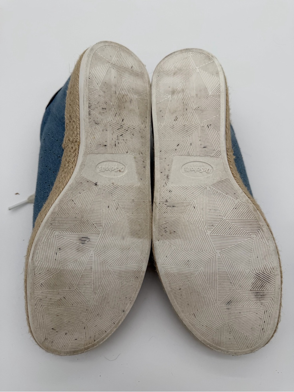 Casual Blue Canvas Women’s Sneakers with Rope-Wrap Sole size 8 - Picture 7 of 8